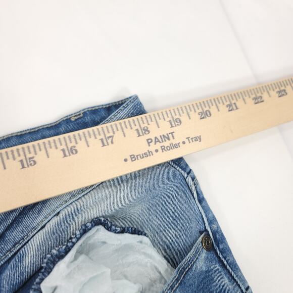 Thrill Jeans Casual Button Zip Denim Medium Wash Jeans Womens Size 18 Blue - Picture 9 of 10